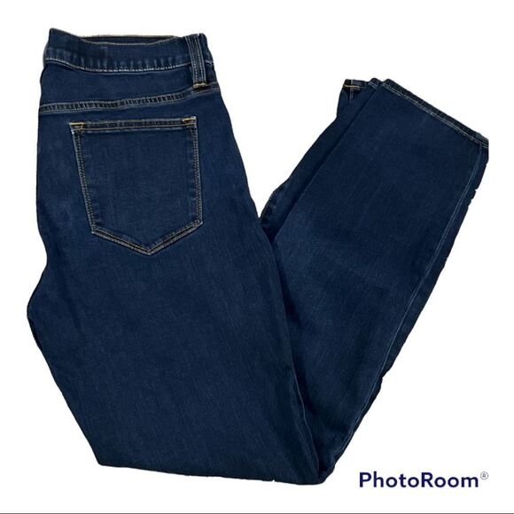 J.CREW Toothpick Skinny Jeans Women's 30 Ankle Blue Dark Wash Denim - Picture 2 of 7